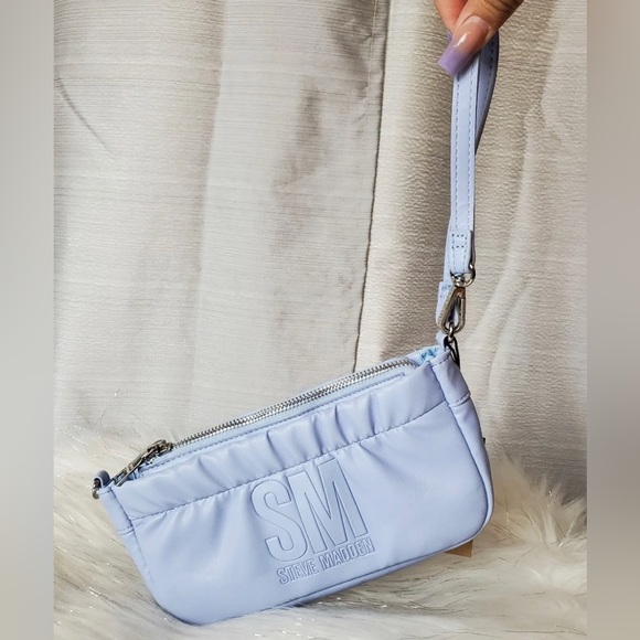 NEW Steve  Madden Blue Glaze BCARMELA Crossbody Bag TikTok Viral - Picture 6 of 10